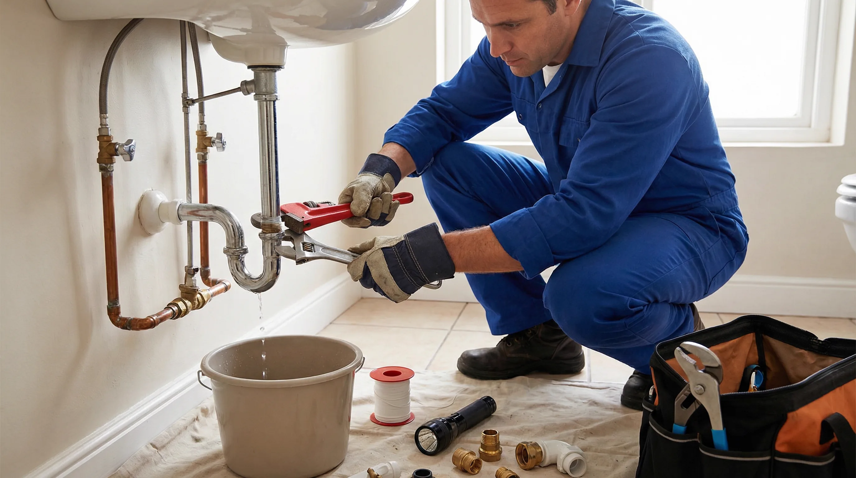 Reparos hidráulicos e detecção de vazamento em Goiânia-GO