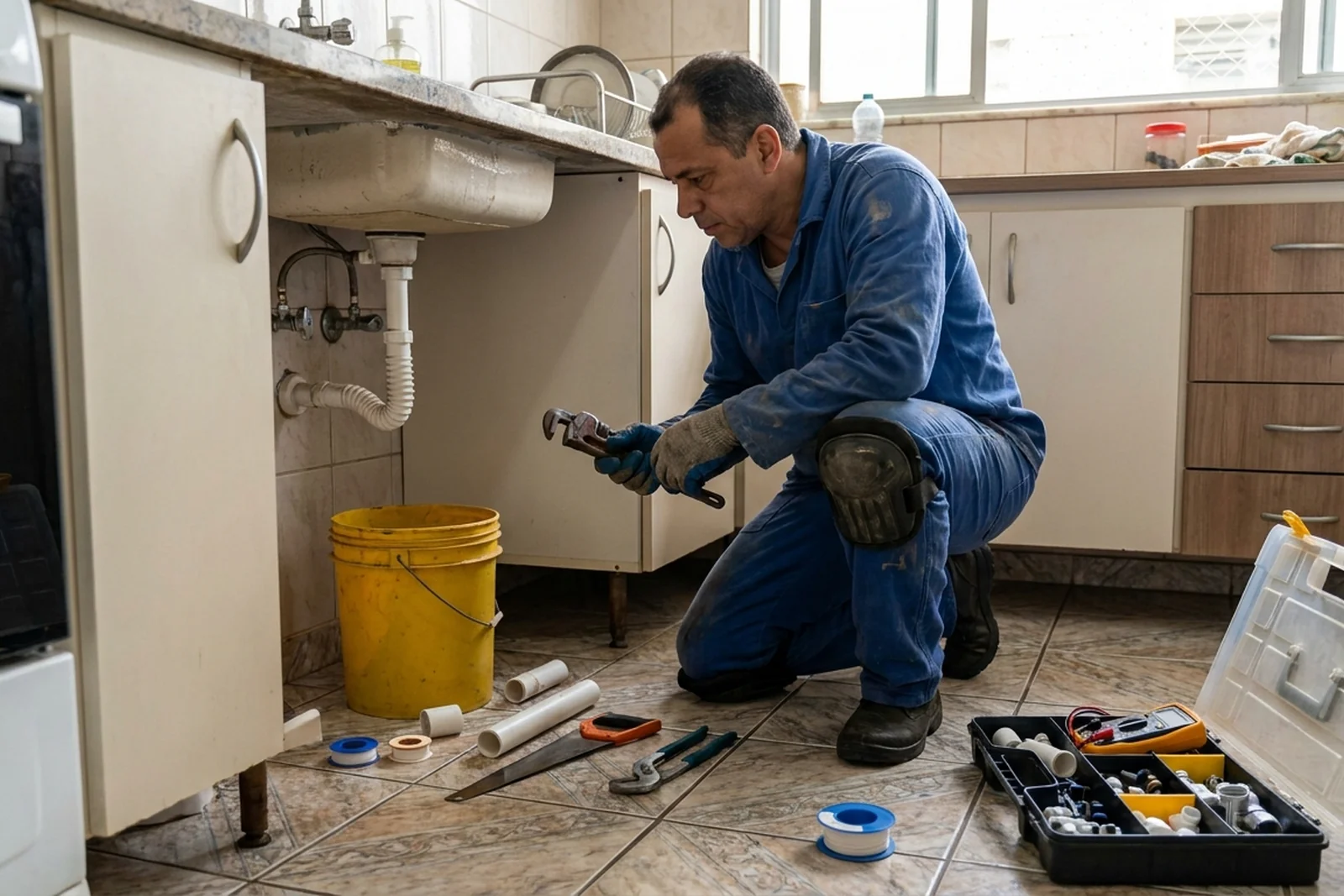 Reparos hidráulicos e detecção de vazamento em Goiânia-GO